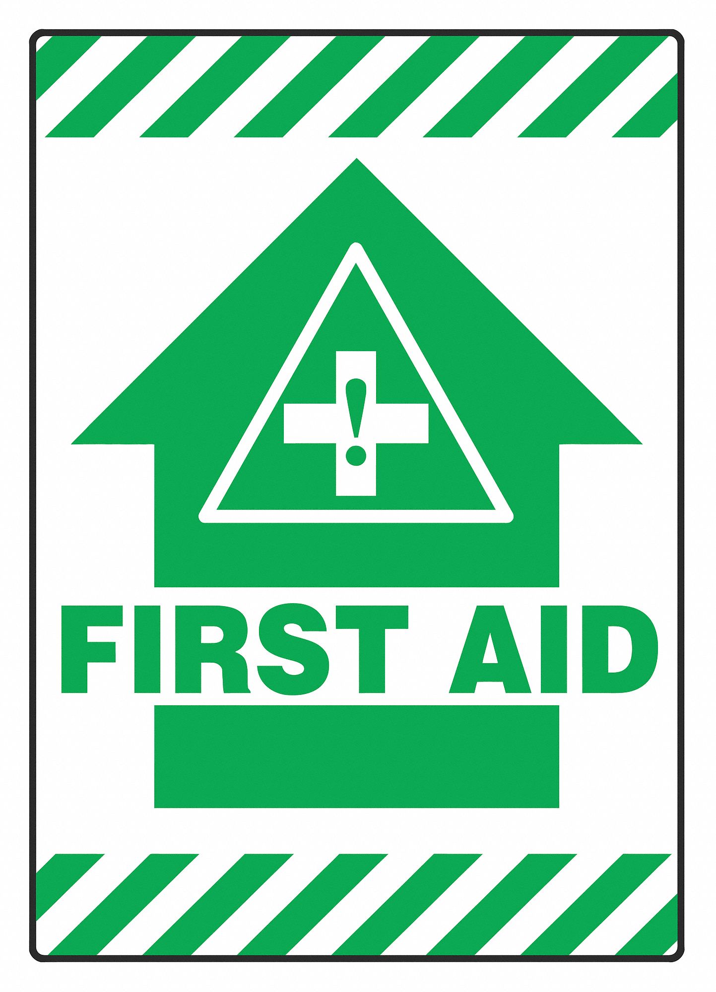 SLIP-GARD FLR SIGN FIRST AD 20X14