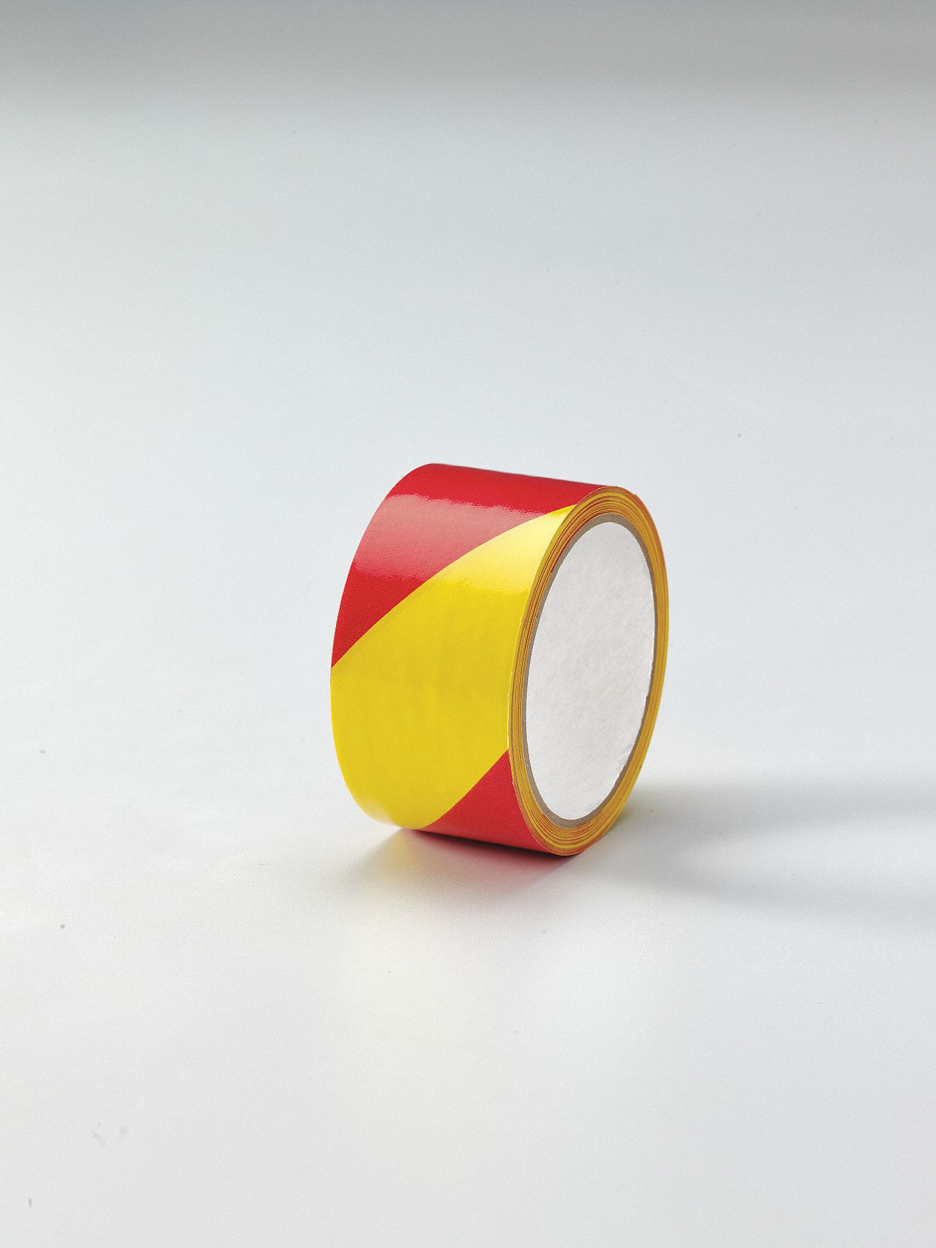 GRAINGER APPROVED Safety Warning Tape, Striped, Continuous Roll, 2 in