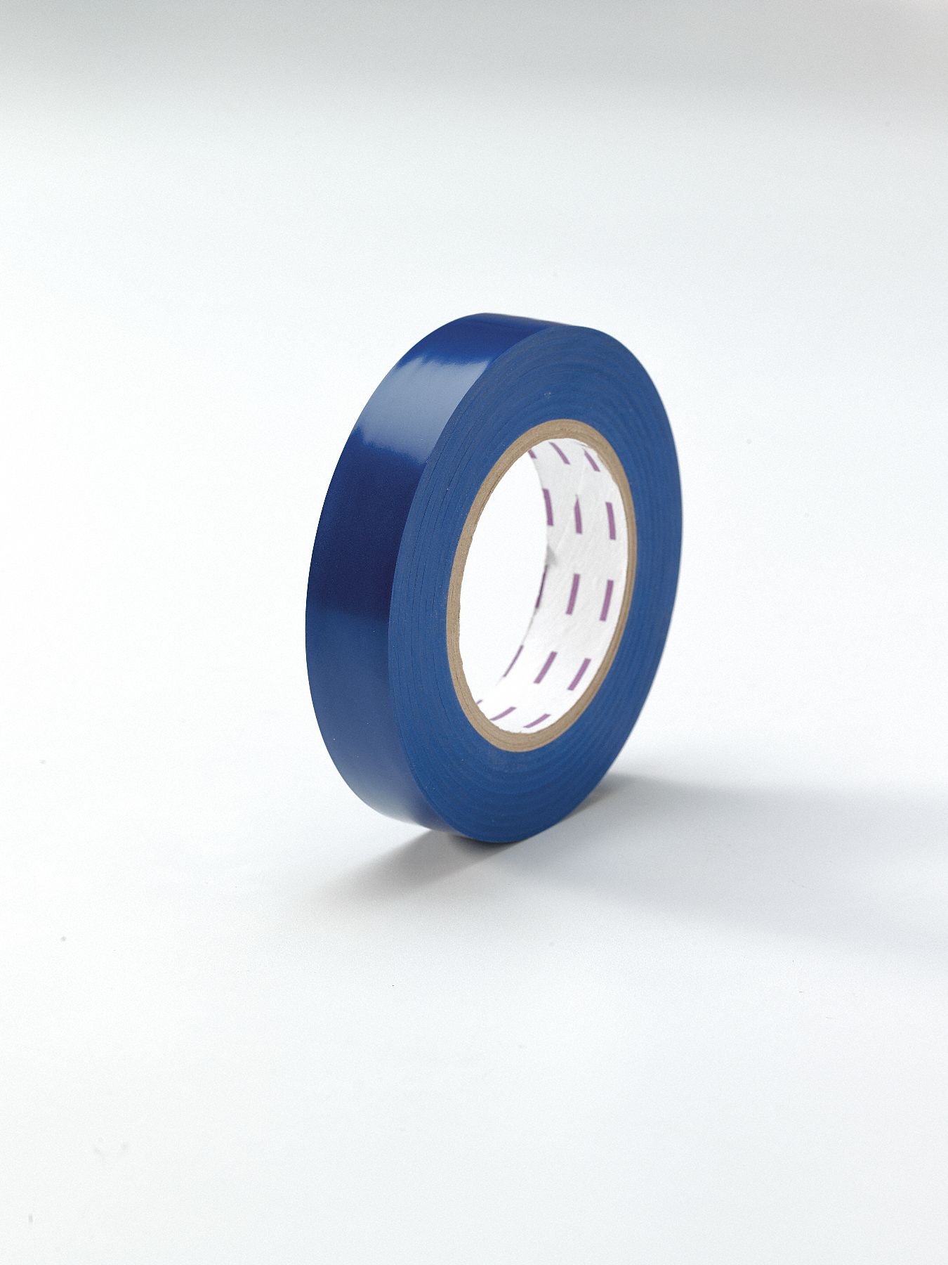 Floor Marking Tape: Gen Purpose, Solid, Blue, 1 in x 180 ft, 5 mil Tape Thick, Approved Vendor