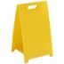 Blank Yellow Folding Signs