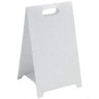 BLANK FLOOR STAND SAFETY SIGN,12 X
