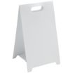 Blank White Folding Signs