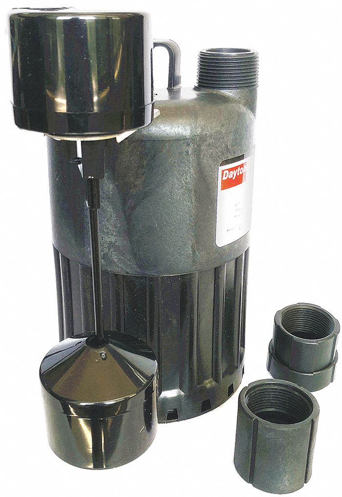 DAYTON 1/2 HP Sprinkler/Utility Pump, 115 Voltage, 1" NPT Inlet, 1" NPT