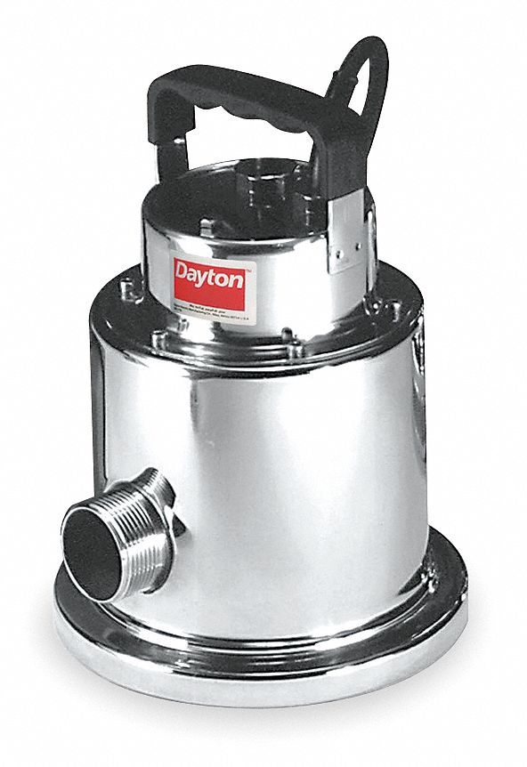 Bomba sumergible de aguas residuales, 3/4HP, 115V, 28 pies