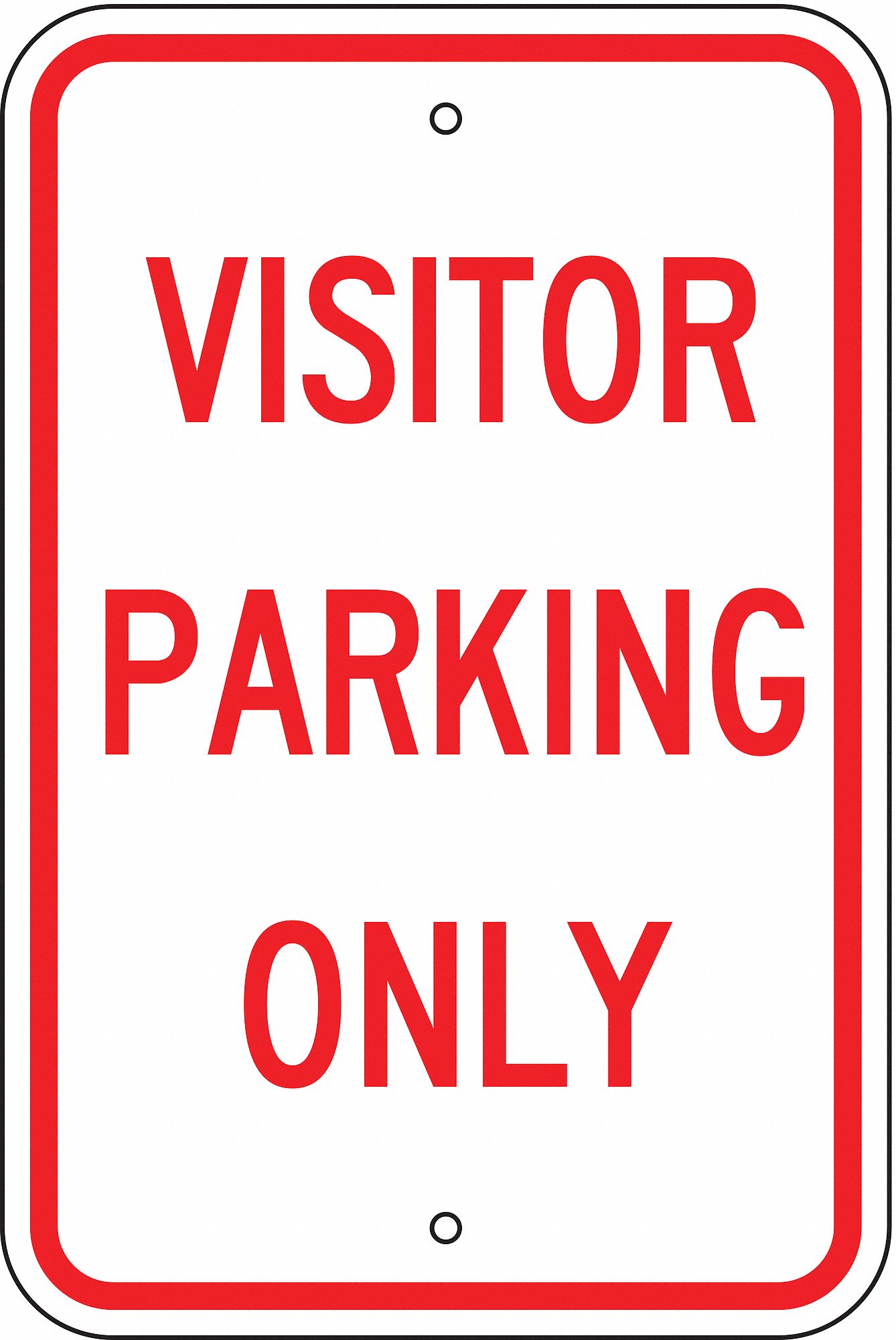 18 in x 12 in Nominal Sign Size, Aluminum, Parking Sign - 3YVC4|115221 ...