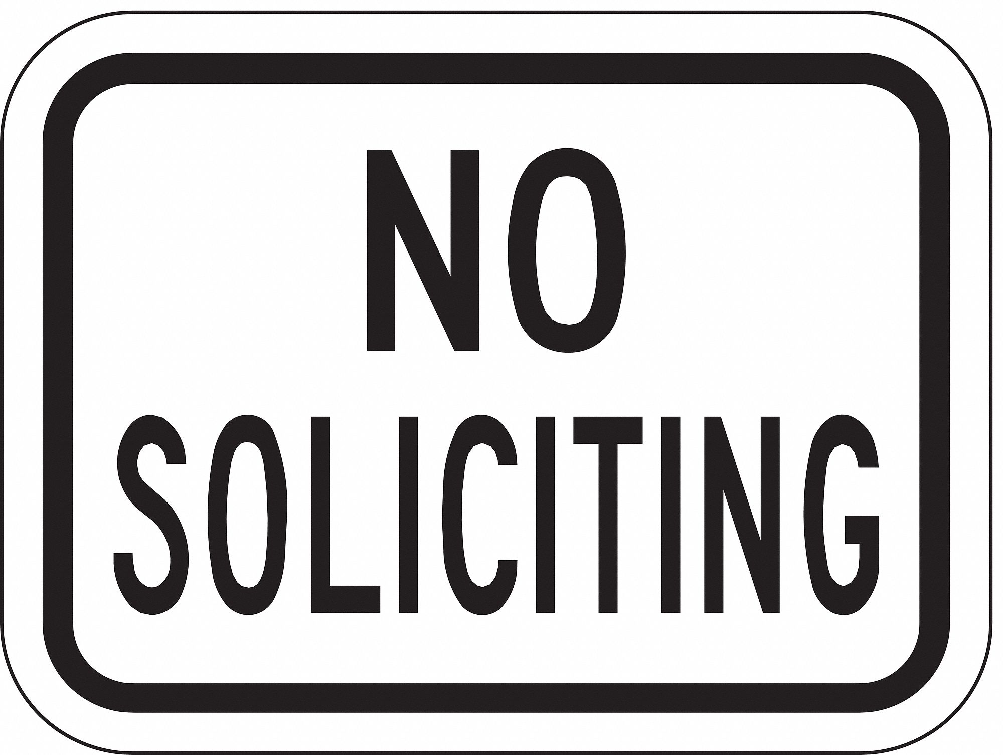 Traffic Sign, 9 in x 12 in, Aluminum