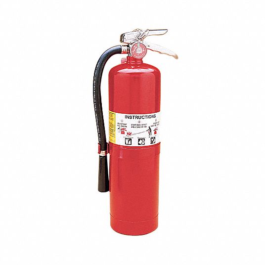 AMEREX, 10 lb Extinguisher Capacity, 4A:80B:C, Fire Extinguisher -  3YWE1