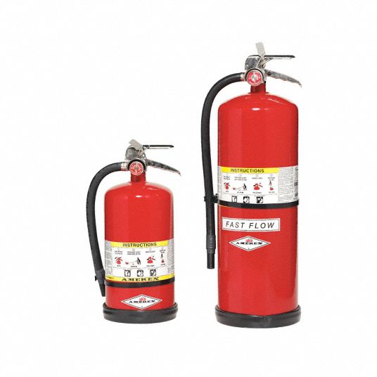 AMEREX, 13.2 lb Extinguisher Capacity, Fire Extinguisher - 3YWF4|594 ...