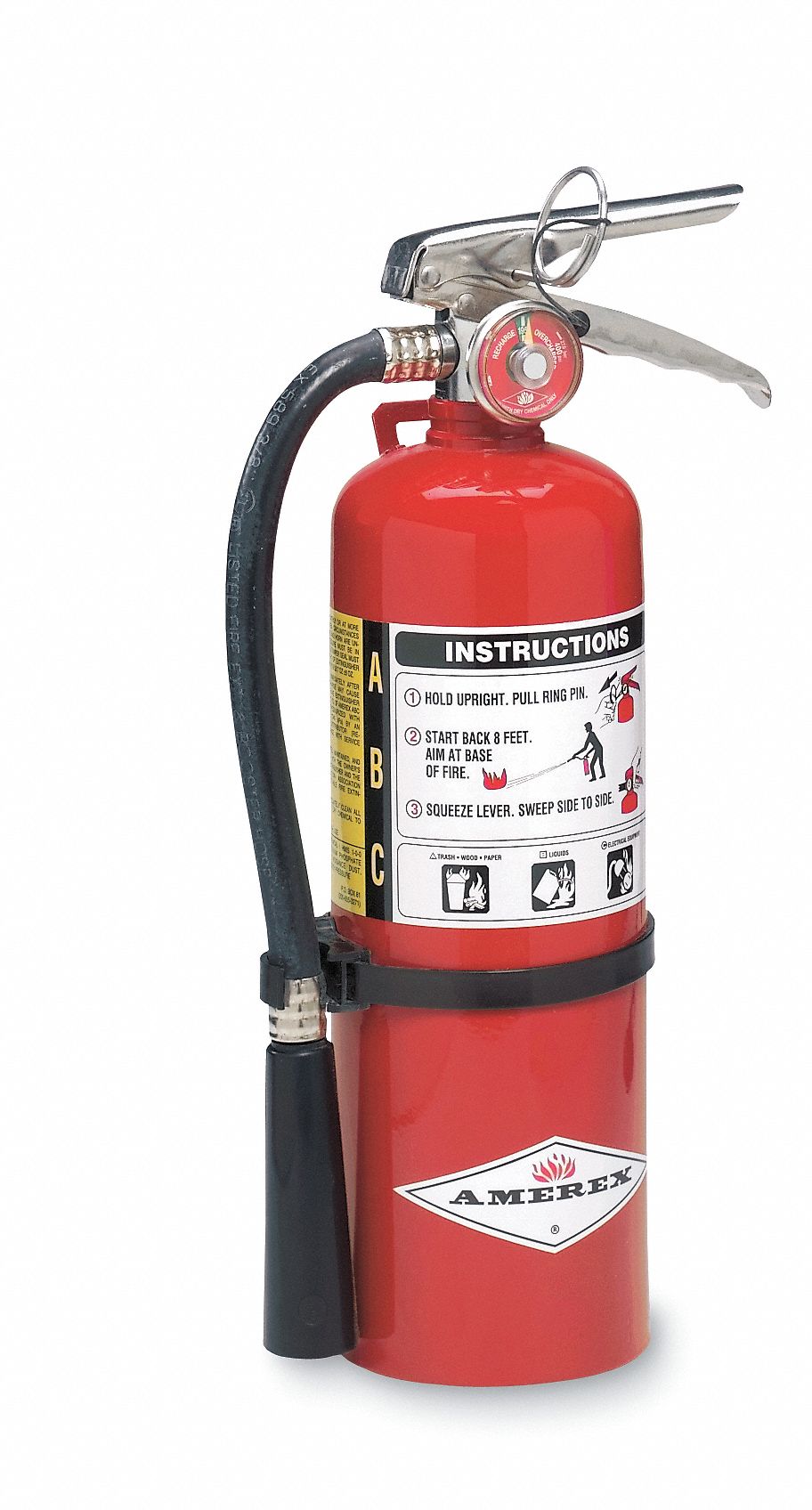 AMEREX Fire Extinguisher, Dry Chemical 