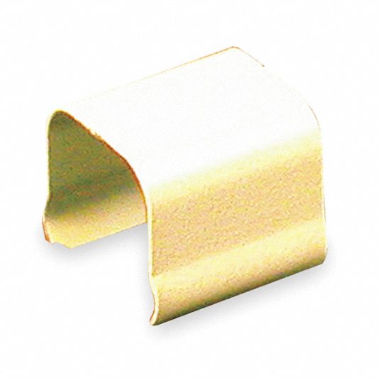 LEGRAND Connection Cover 700, 3/4 in Ht, 11/16 in Wd, Steel, Ivory