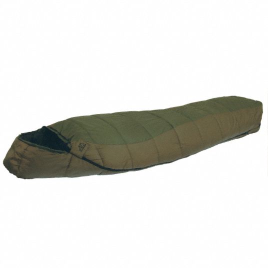 ALPS Sleeping Bag, 20°F Temp. Rating, 80'' Length, 32'' Width 3YZJ7