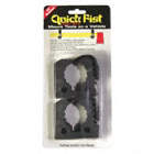 QUICKFIST RUBBER CLAMP,1 TO 2.25 IN,PK2