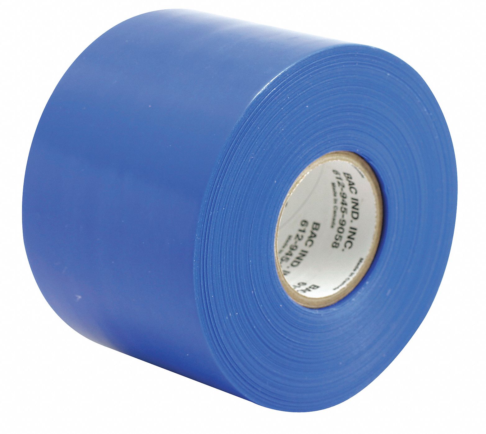 Duct Tape: BAC Industries Inc., Series TB, Light Duty, 3 in x 36 yd, Blue, Continuous Roll