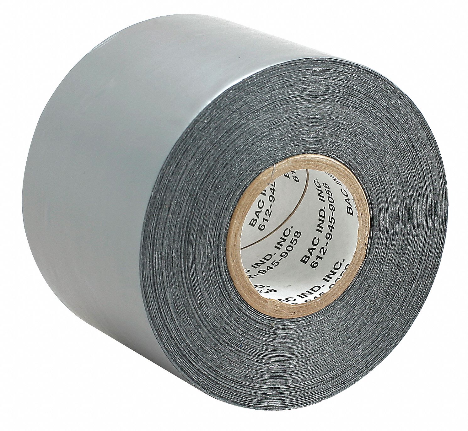 Duct Tape: BAC INDUSTRIES, Series TS, 3 in x 36 yd, Silver, Continuous Roll, Pack Qty: 1