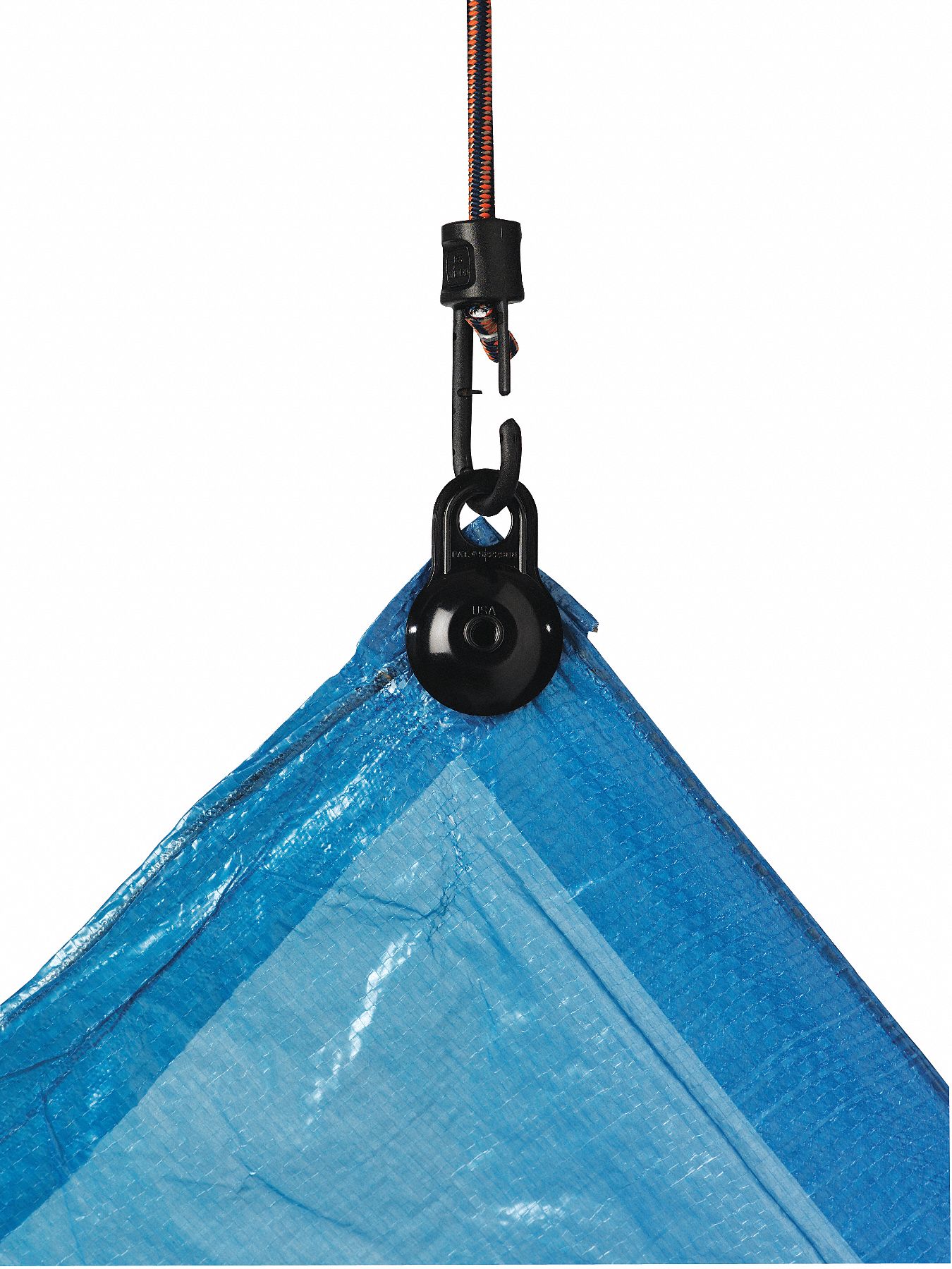 BAC INDUSTRIES Bungee Cord Polymer, Black, 12 PK 3YZV1TG12 Grainger