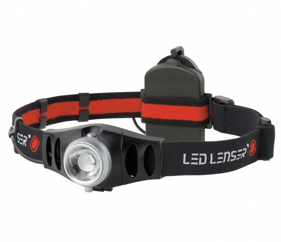 LED LENSER Linterna para la Cabeza 300/20 Lúmenes Plástico Negro 3 ...