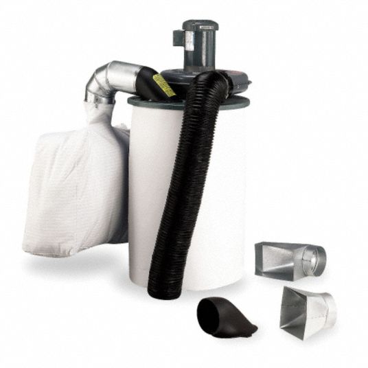 Dust Collector,1/2 HP - Grainger