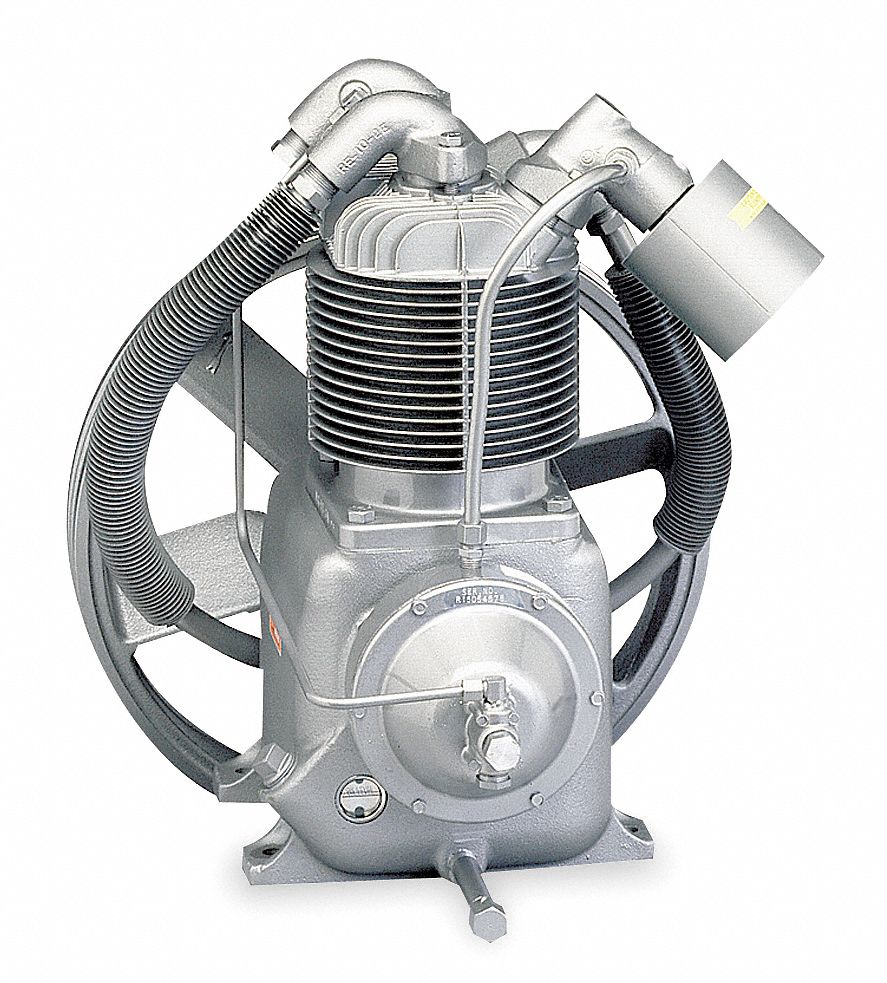 Modstander Diplomati køre CHAMPION Air Compressor Pump: Splash Lubricated, 2 Stage, 5 hp, 9.7/17.3  cfm @ 175 psi, R2-30A-P01 - 3Z180|R2-30A-P01 - Grainger