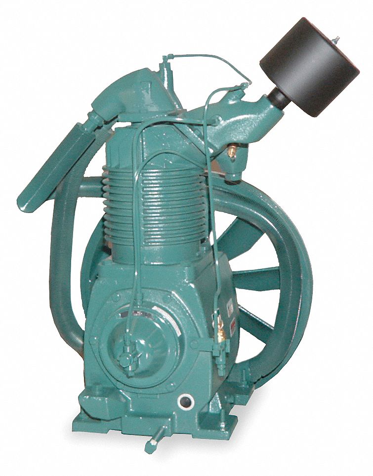 CHAMPION 2 Stage Pressure Lubricated Air Compressor Pump with 1 gal. Oil Capacity   Air Compressor Pumps   3Z410|3Z410