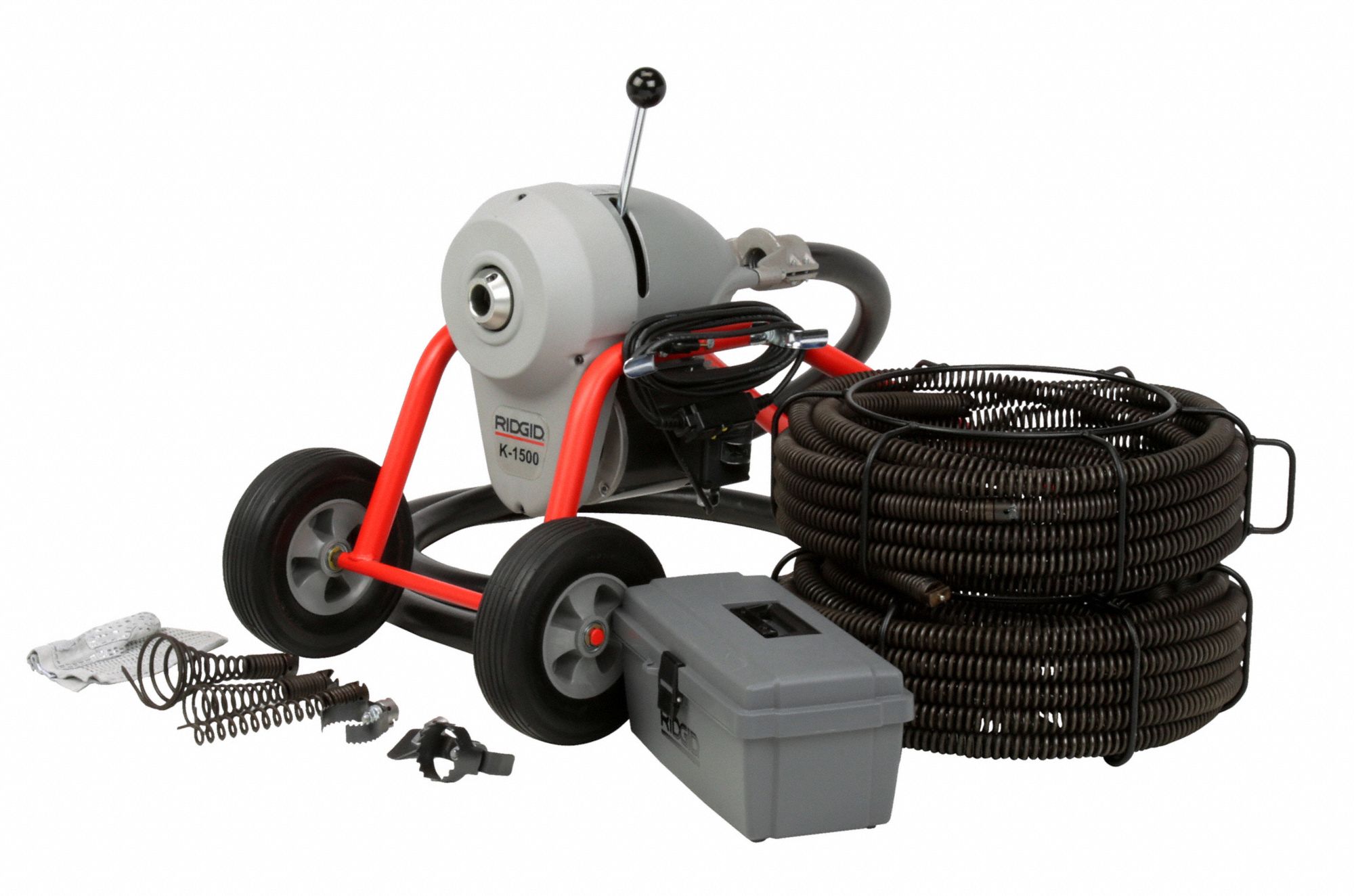 RIDGID Sectional Drain Cleaning Machine 2 in to 8 in Drain Line I.D