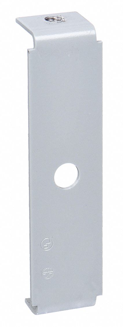 Support Clip: 3000, 1 1/2 in Ht, 2 3/4 in Raceway Wd, Steel, Gray