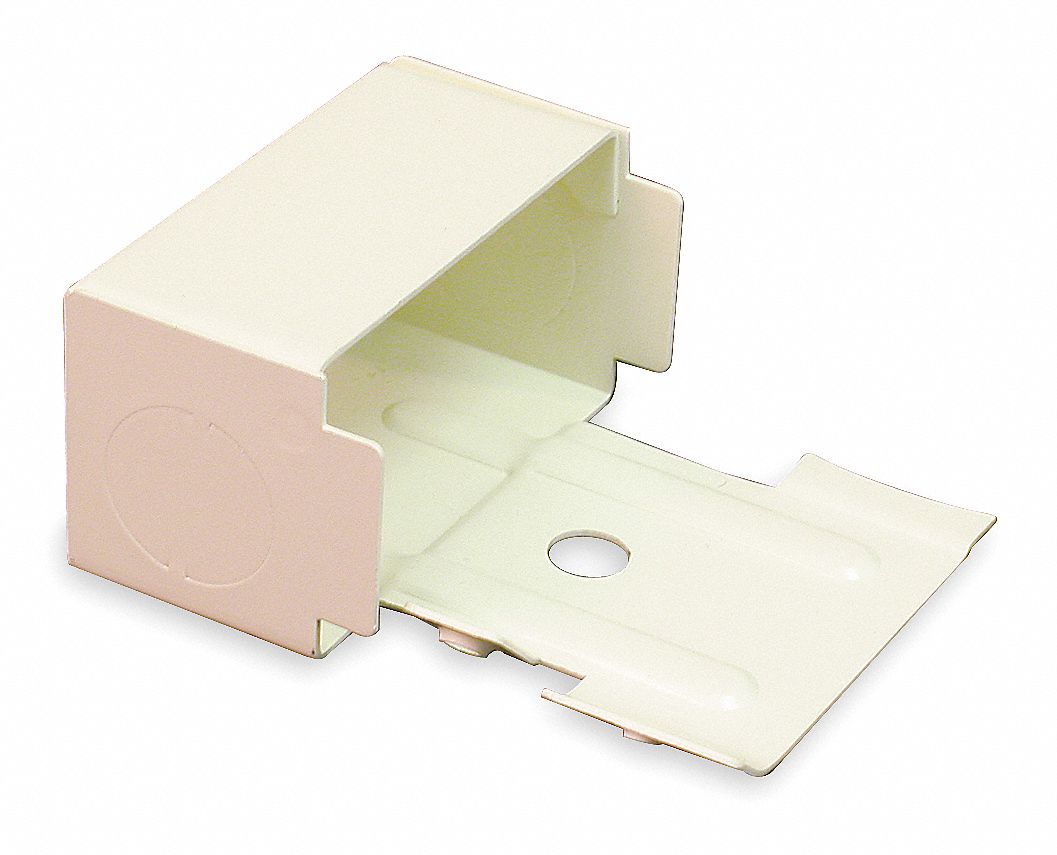 Entrance End: 3000, 1 1/2 in Ht, 2 3/4 in Raceway Wd, Steel, Ivory