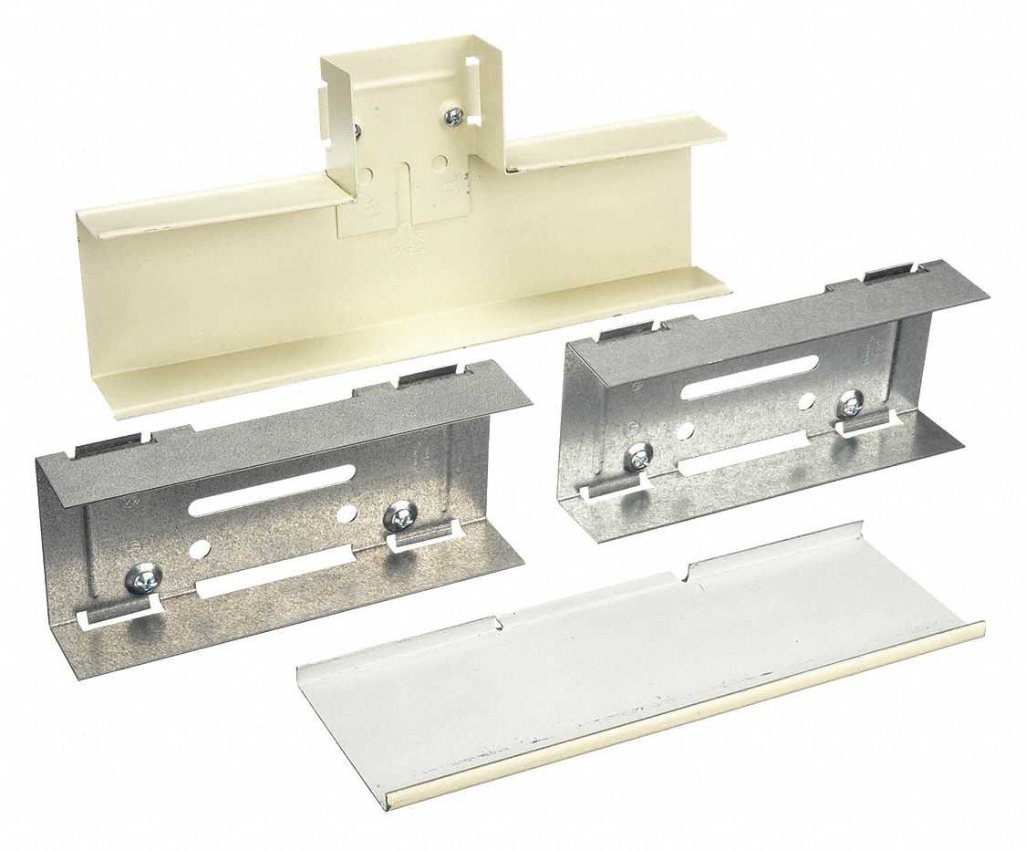 Tee: 3000, 1 1/2 in Ht, 2 3/4 in Raceway Wd, Steel, Ivory