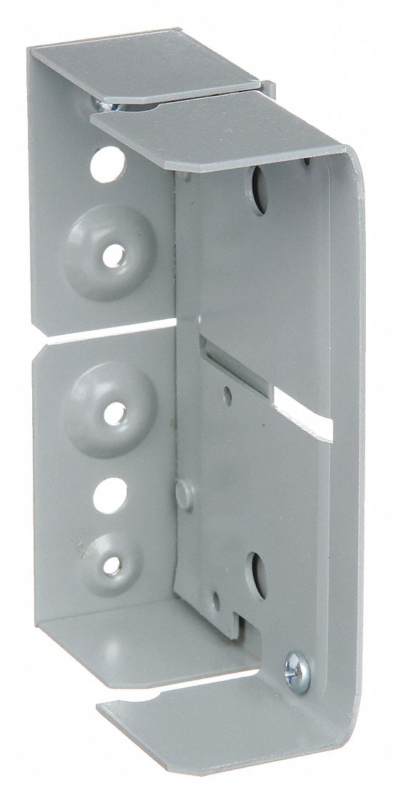 Internal Elbow: 4000, 1 3/4 in Ht, 4 3/4 in Raceway Wd, Steel, Gray