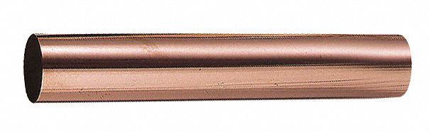 Mueller Industries | Streamline 1/2 inch Outside Diameter x 10 ft. Long, Copper Round Tube - 3/8 inch Inside Diameter, 0.035 inch Wall Thickness LH03010