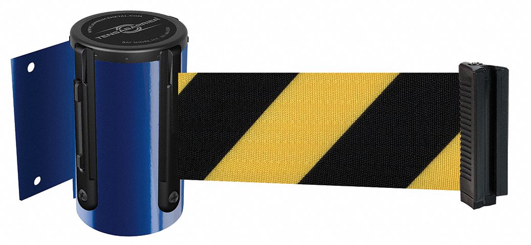 Belt Barrier,  Blue,  Belt Yellow/Black