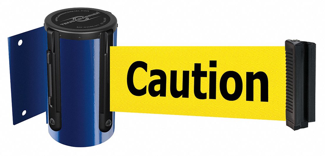 Belt Barrier,  Blue, Belt Color Yellow