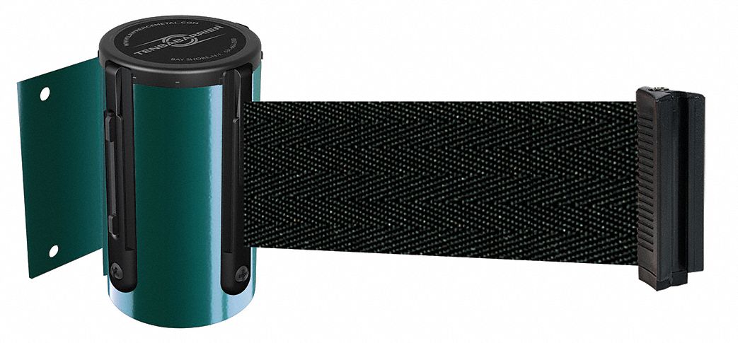 Belt Barrier,  Green, Belt Color Black