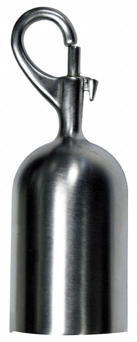 Post Rope Snap End,  Satin Chrome