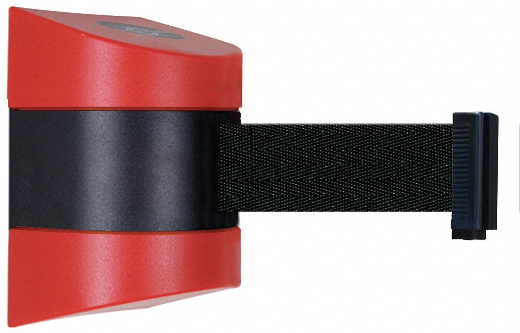 Belt Barrier,  Red, Belt Color Black