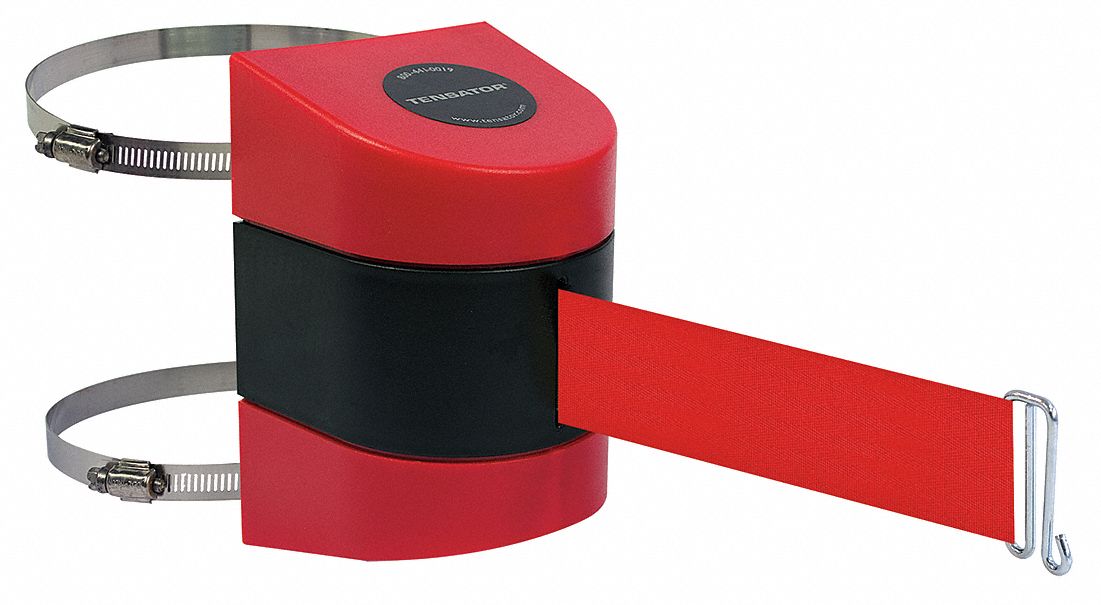 Belt Barrier,  Red, Belt Color Red