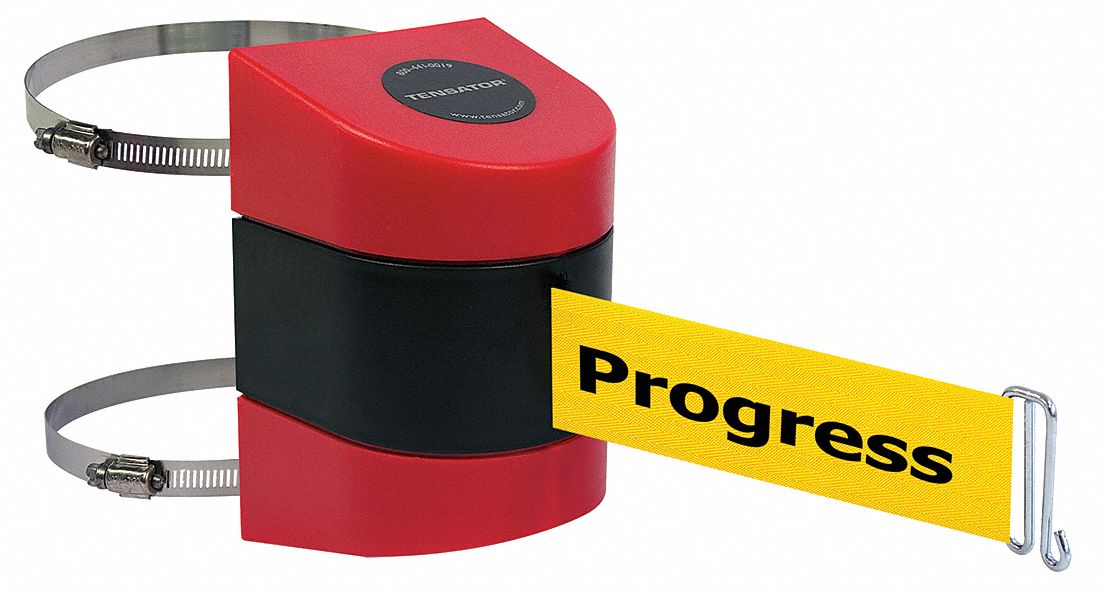 Belt Barrier,  Red, Belt Color Yellow