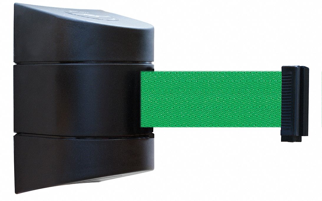 Belt Barrier,  Black, Belt Color Green