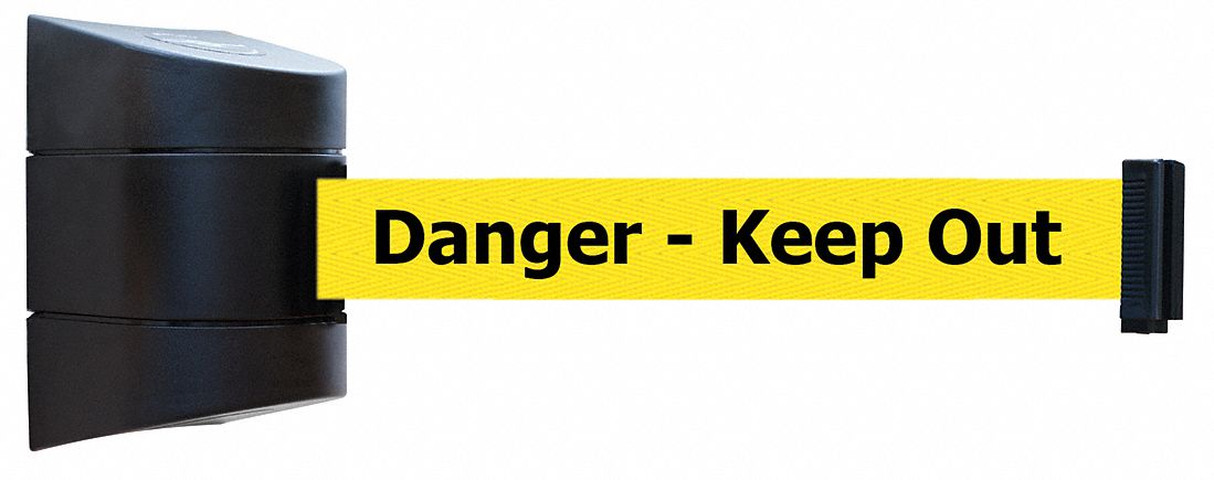 Belt Barrier,  Black, Belt Color Yellow