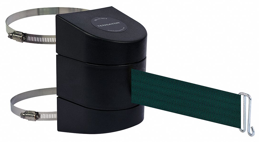 Belt Barrier,  Black, Belt Color Green