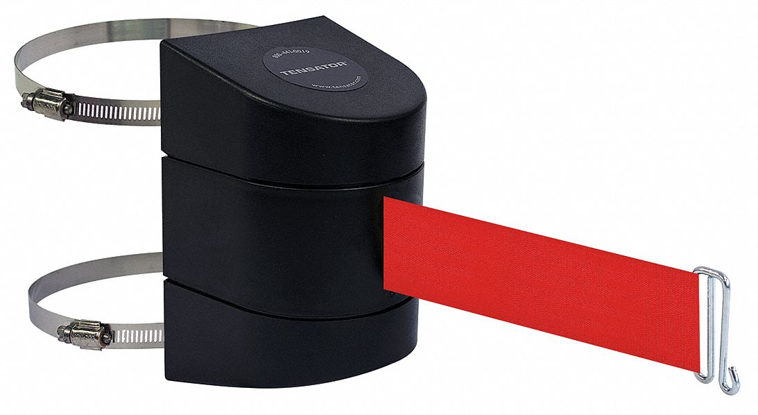 Belt Barrier,  Black, Belt Color Red
