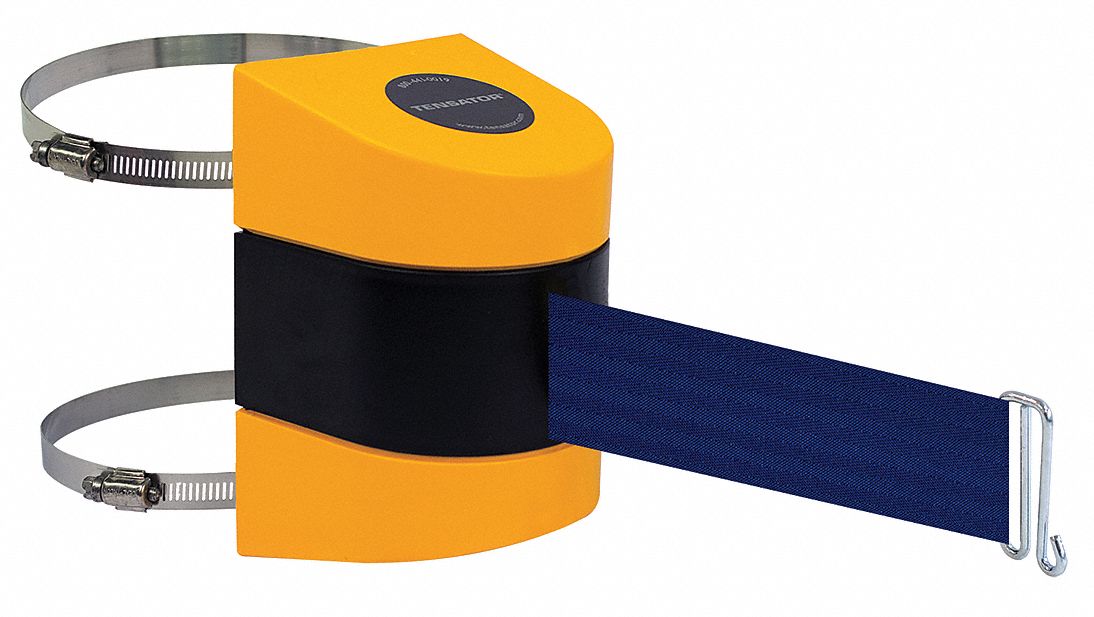 Belt Barrier,  Yellow, Belt Color Blue