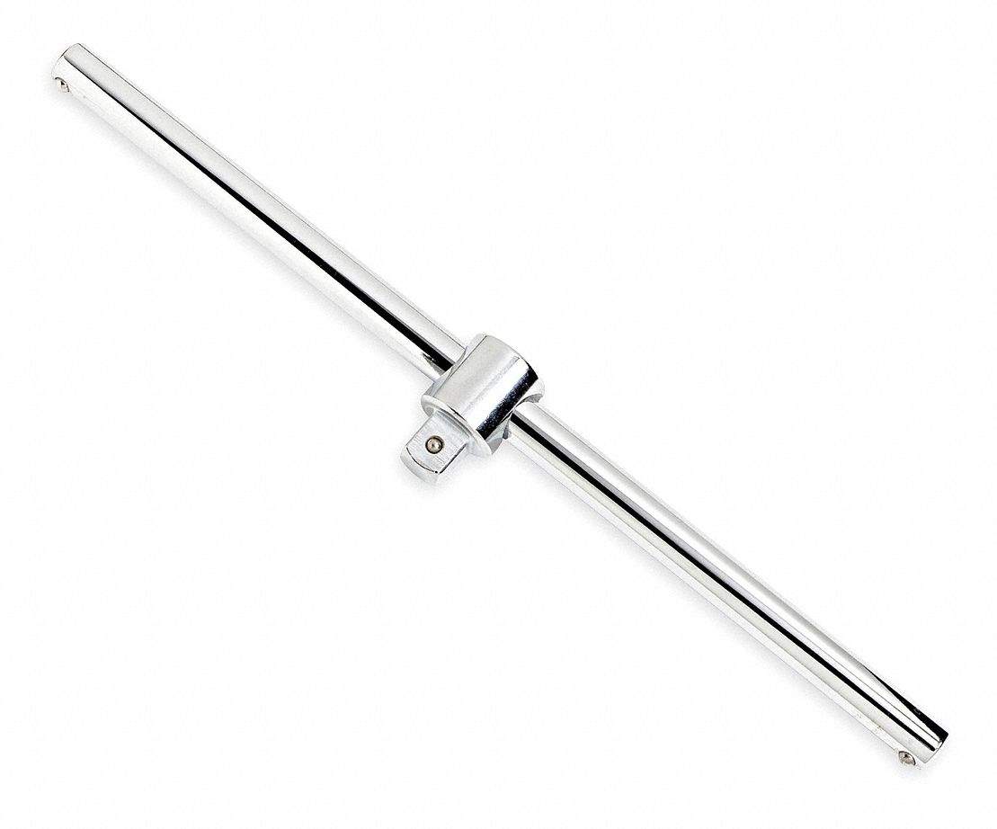 Sliding THandle, Overall Length 18 in, Drive Size 3/4 in, Steel