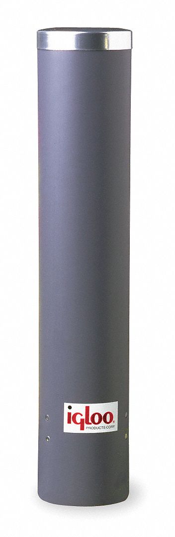 3ZC43 - Cup Dispenser Black 4 to 4-1/2 oz.Cups
