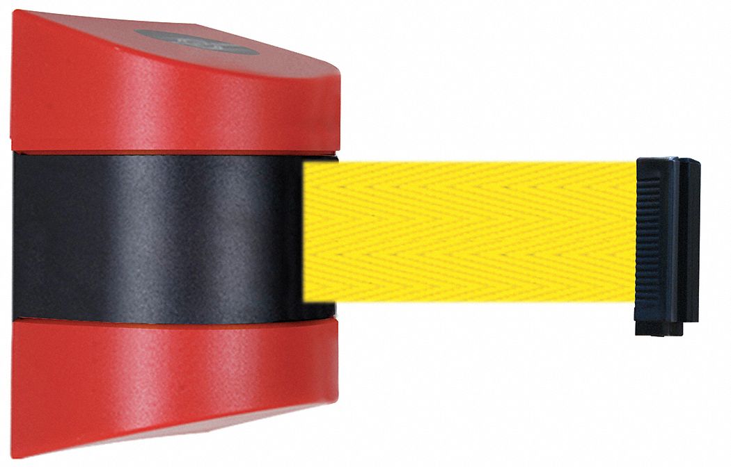 Belt Barrier,  Red, Belt Color Yellow