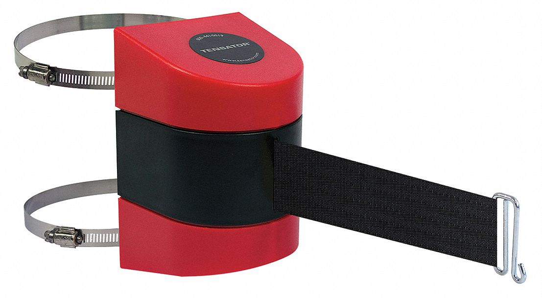 Belt Barrier,  Red, Belt Color Black