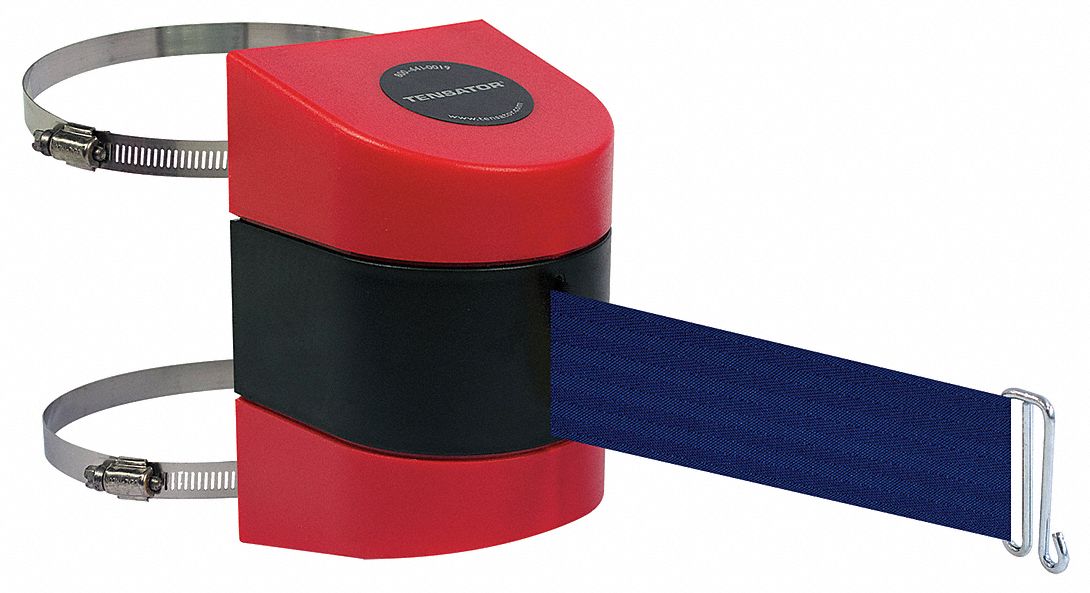 Belt Barrier,  Red, Belt Color Blue
