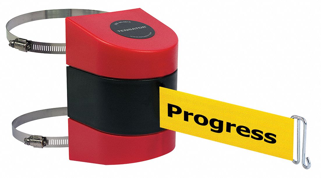 Belt Barrier,  Red, Belt Color Yellow