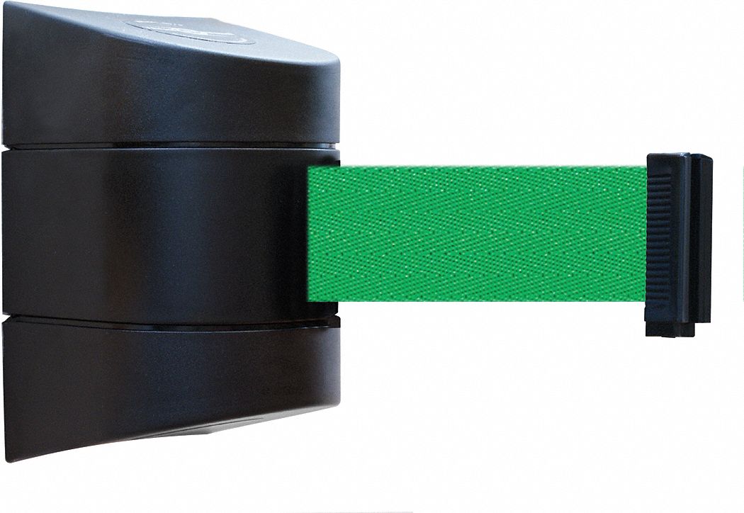 Belt Barrier,  Black, Belt Color Green