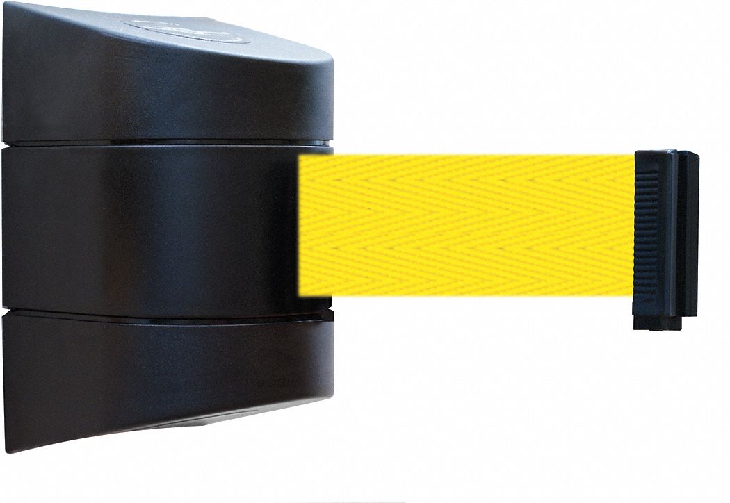 Belt Barrier,  Black, Belt Color Yellow