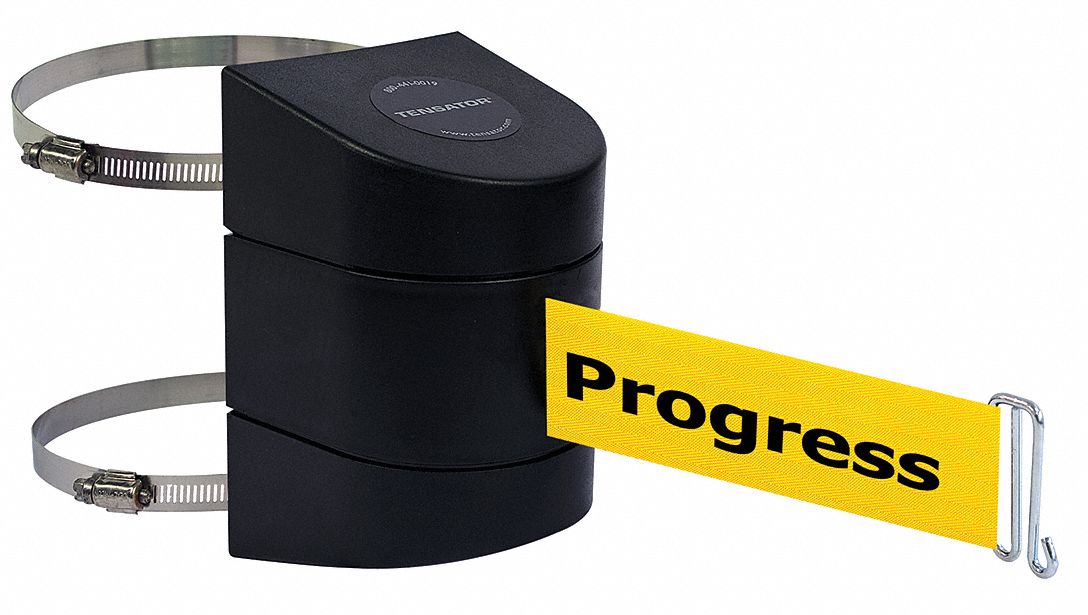 Belt Barrier,  Black, Belt Color Yellow